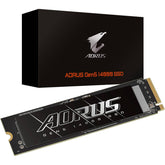 Gigabyte Aorus 2tb Gen5 Pci Express 5.0x4, Nvme 2.0 M.2 2280 Up To 14,500 Mb/s Sequential Read & Up To 12,700 Mb/s Sequential Write - CompuMe